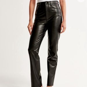 Abercrombie leather pants